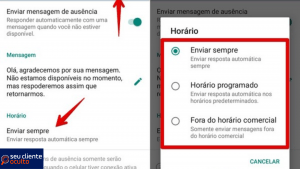Respostas Salvas e Mensagens Automáticas